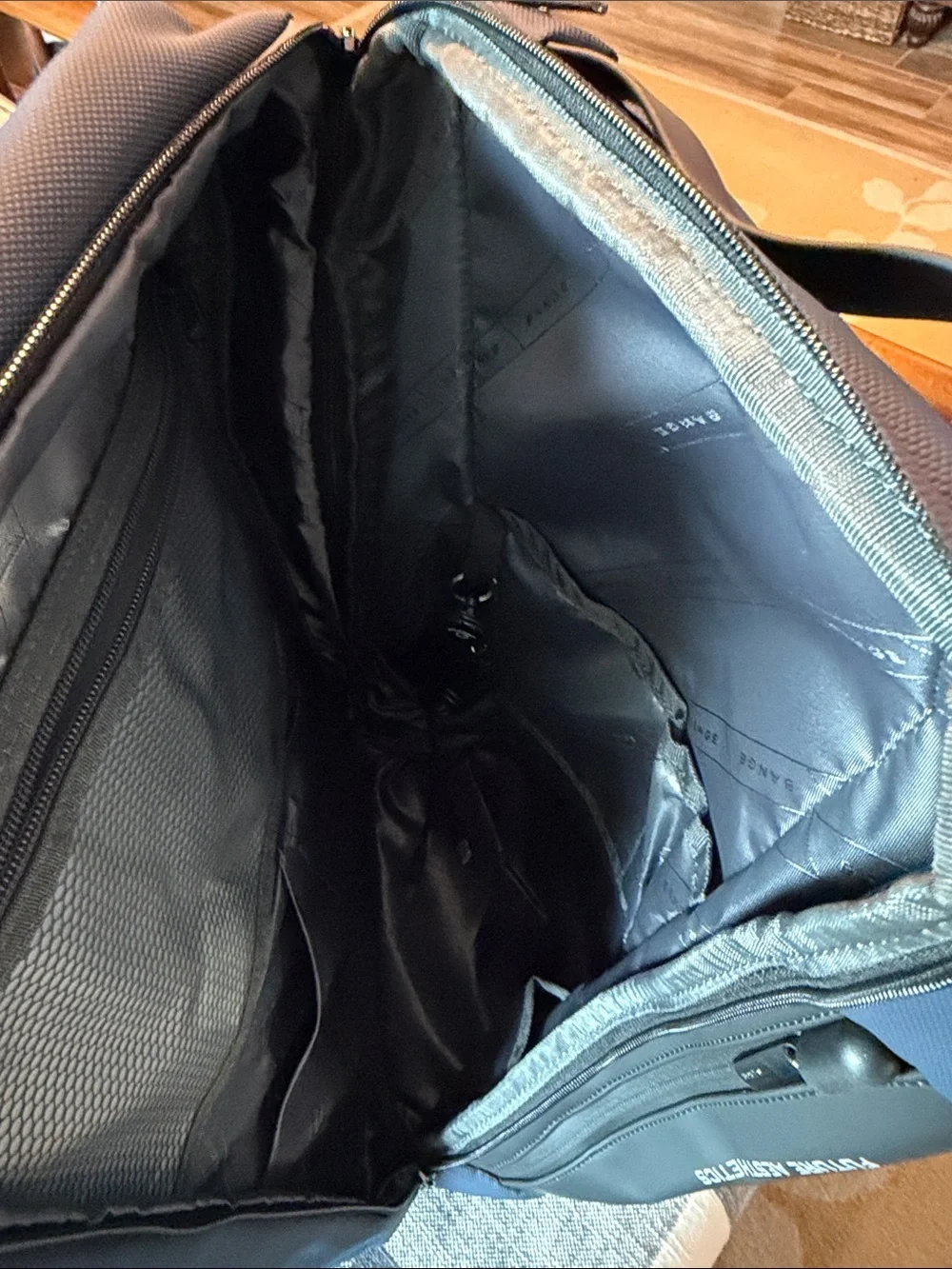 Bange BG Aesthetics Blue Men's Anti-Theft Business Backpack with USB Port NWT